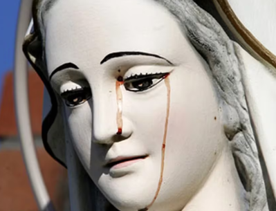 Fin del "misterio": la Iglesia negó la aparición de una "virgen que lloraba sangre" tras un año de investigación