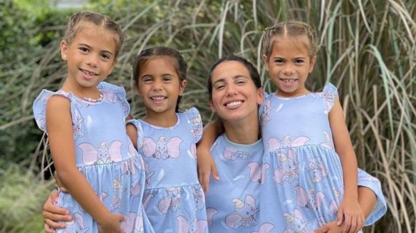 ¡Igualita a mamá! Cinthia Fernández mostró el cambio de look de su hija