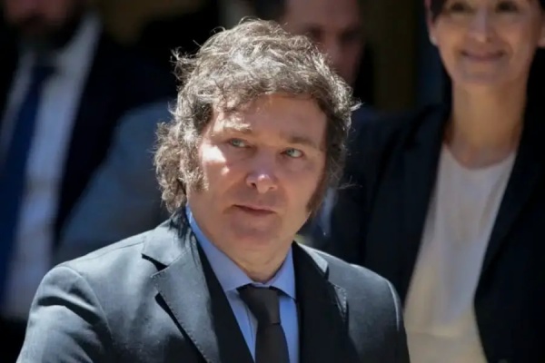 Javier Milei celebró la aprobación de la Ley Ómnibus en general en Diputados