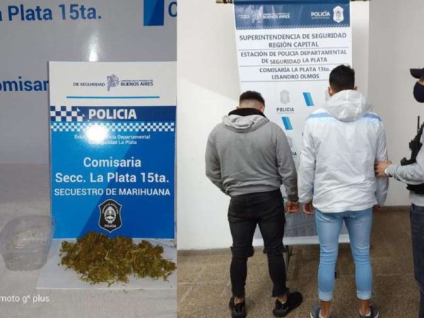 Dos hombres detenidos en Lisandro Olmos por llevar grandes cantidades de marihuana