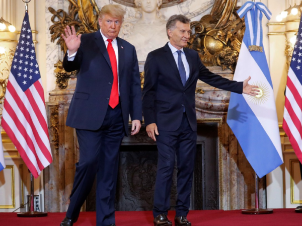 Macri recibió a Trump: &quot;Agradecemos el apoyo de Estados Unidos en este último año&quot;