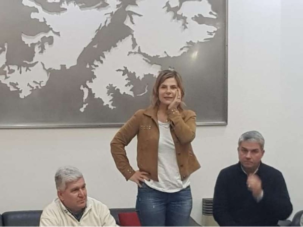 Florencia Saintout brindó una charla en el CECIM y acompañó a los ex combatientes