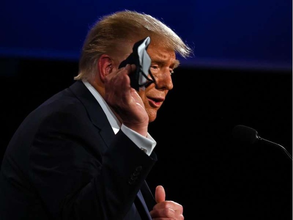 Trump se bajó del debate presidencial porque iba a ser virtual: &quot;No voy a perder el tiempo&quot;
