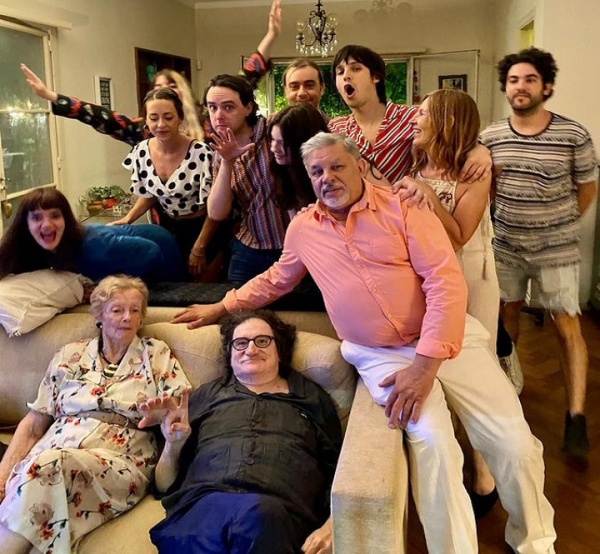 Charly García pasó la Navidad con la familia de Gustavo Cerati