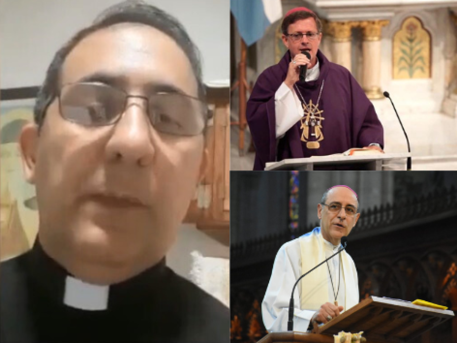 Un cura tildó de ”afeminado y gay” al nuevo Obispo porteño y a ”Tucho” Fernández de La Plata
