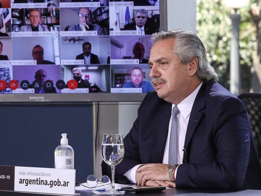 Alberto Fernández: ”Nos llevaron a discutir la educación pública; nunca fuimos tan decrépitos”