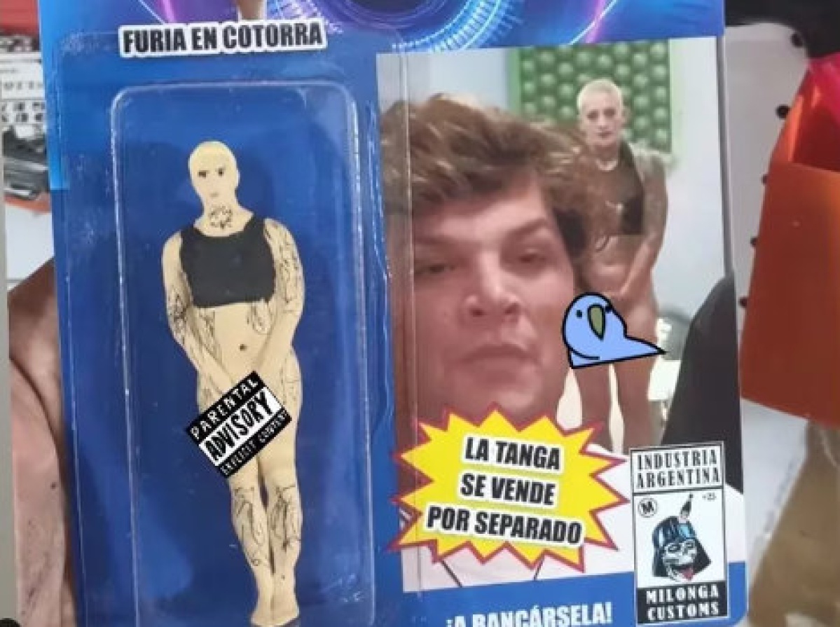 La Tanga Se Vende Por Separado Hicieron La Muñeca De Furia De Gran Hermano Desnuda Y Se