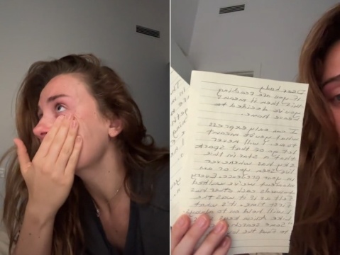 Se separó de su novio, abandonó la casa en la que vivían juntos y él la sorprendió con una carta emotiva