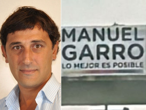 Manuel Garro, el hermano del ex intendente platense, sale a la calle