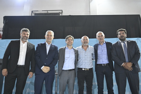 Convenio firmado por Kicillof: agilizarán los trámites de los clubes de barrio de la Región Capital