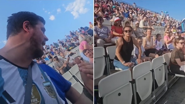 Los franceses le gritaron los goles en un partido de Las Leonas, estalló y cuando lo dieron vuelta se sacó la bronca