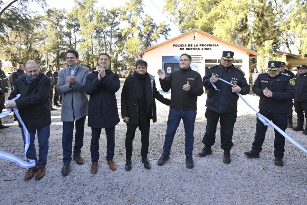 Kicillof inauguró instalaciones claves para combatir el narcotráfico: "No hace falta menos, sino más inversión en seguridad"