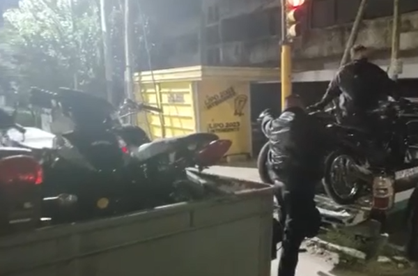El municipio platense incautó 14 motos para evitar las picadas clandestinas
