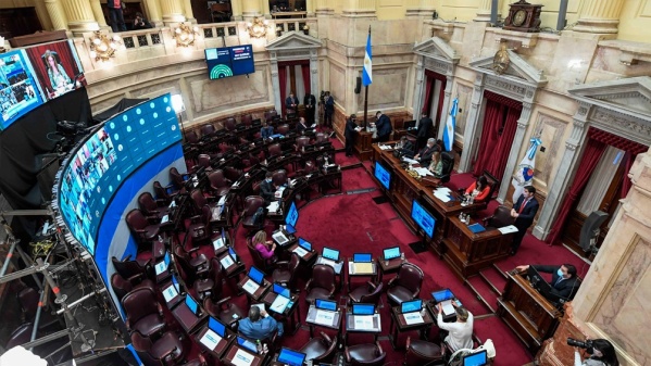 Hubo acuerdo en el Senado para rechazar el planteo de Chile por la plataforma marítima