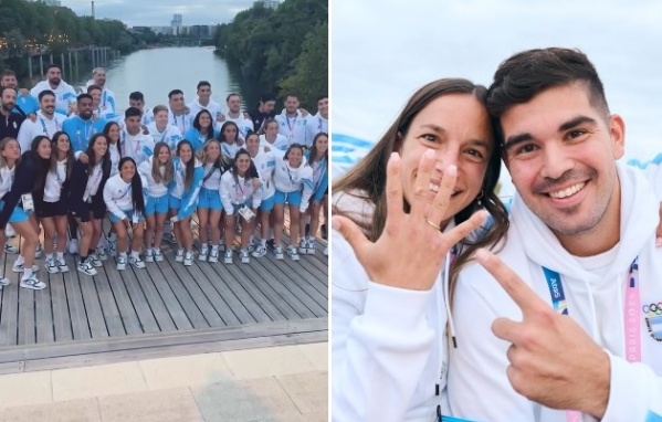 Sorprendió con una propuesta de casamiento en la delegación argentina: iban a sacarse una foto, se arrodillo y fue viral