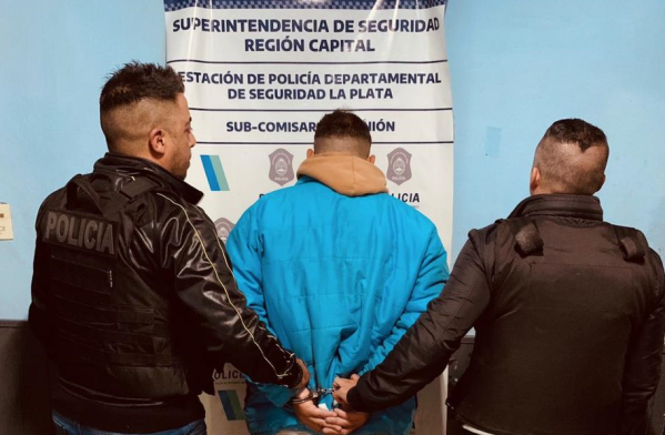 Detuvieron a un hombre que golpeaba a su pareja y la mantenía cautiva en La Plata