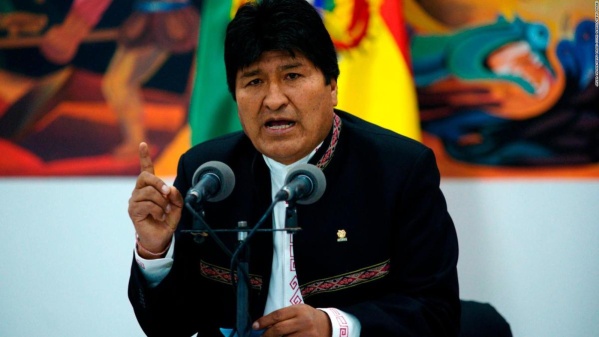 Evo Morales se declaró reelecto y dijo que su rival es un delincuente