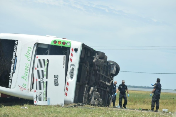 El chofer de la tragedia de Ruta 2 declaró que el viento desestabilizó el micro