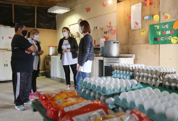 36.000 huevos fueron entregados a comedores comunitarios de La Plata