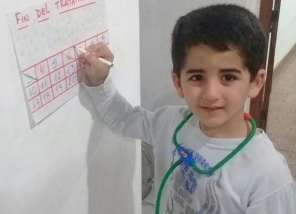 Un niño de Berisso luchó 4 años contra la leucemia y se curó en medio del Coronavirus