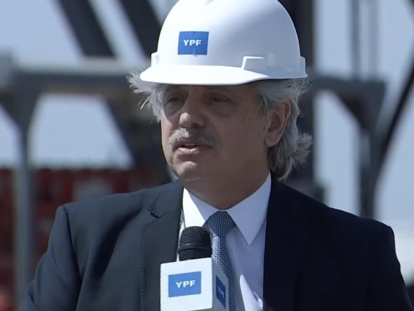 Alberto Fernández presentó el plan de incentivo a la producción de gas en Vaca Muerta