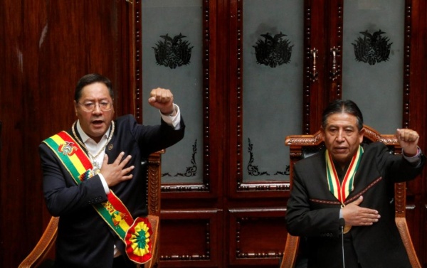 Luis Arce asumió cómo Presidente de Bolivia