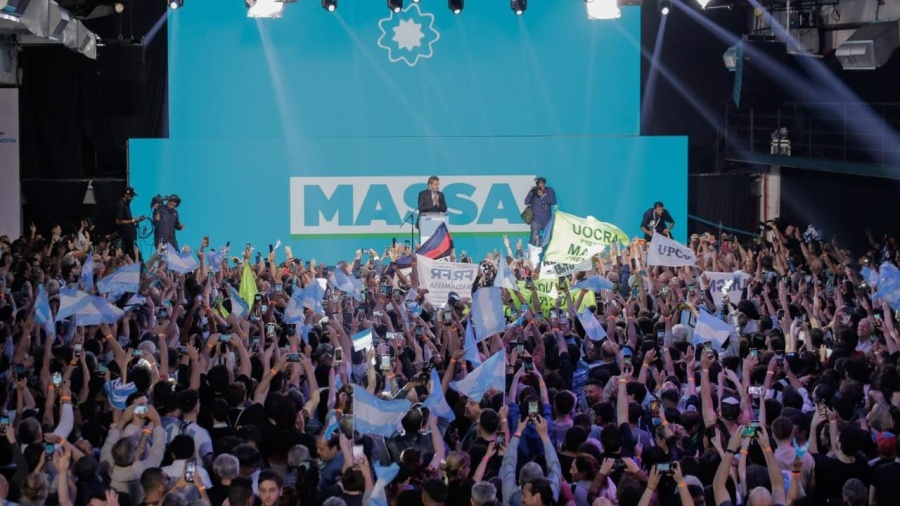 Massa reconoció el apoyo de los votantes: ”Quiero agradecerles de corazón y sepan que como Presidente no les voy a fallar”