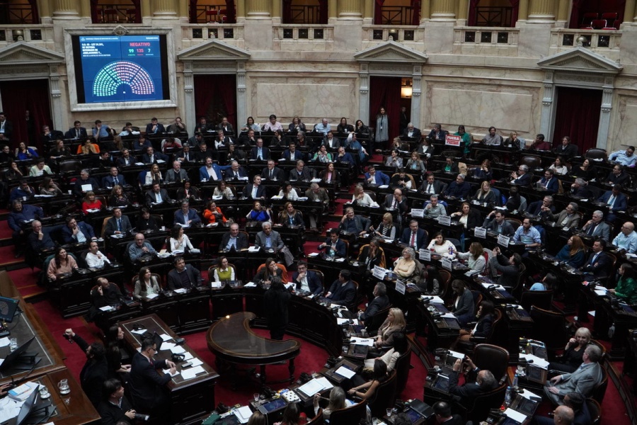 Confirmaron en Diputados el veto al aumento del 8% para los jubilados en medio de fuertes protestas