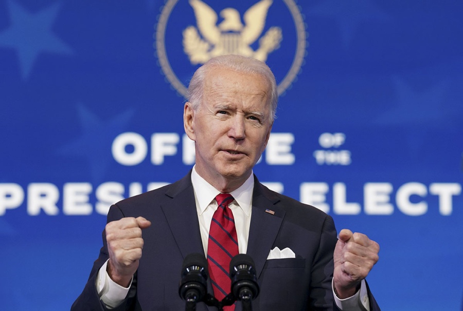 Joe Biden juró como presidente de los Estados Unidos