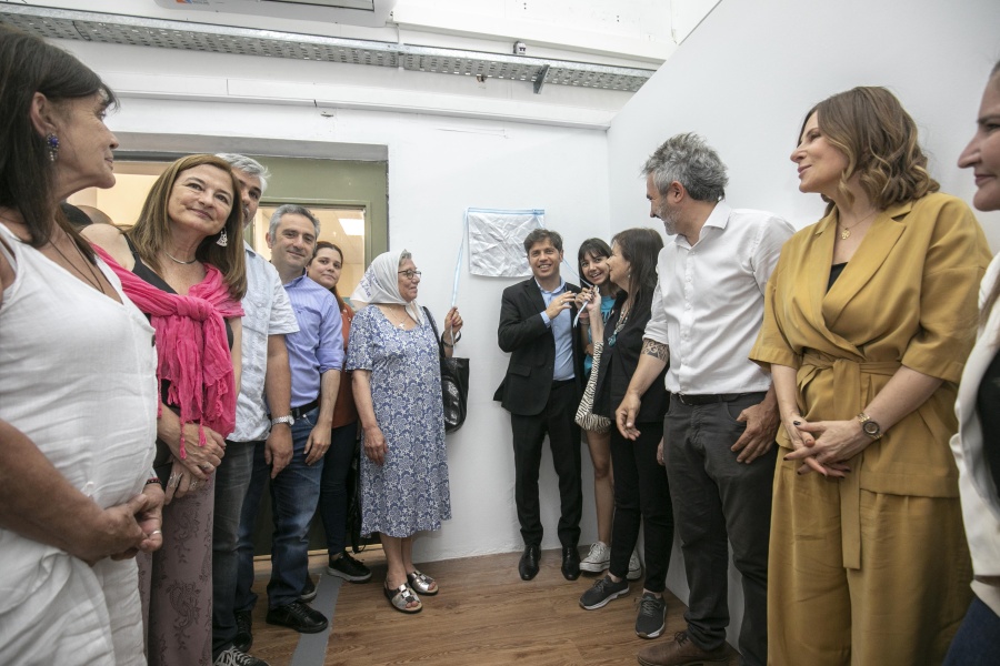 Se inauguró en La Plata el auditorio ”Hebe de Bonafini” de la Subsecretaría de Derechos Humanos