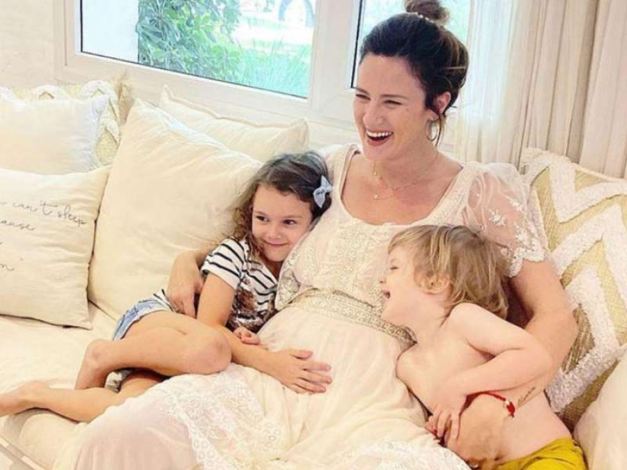 La tierna foto que publicó Paula Chaves con sus hijos
