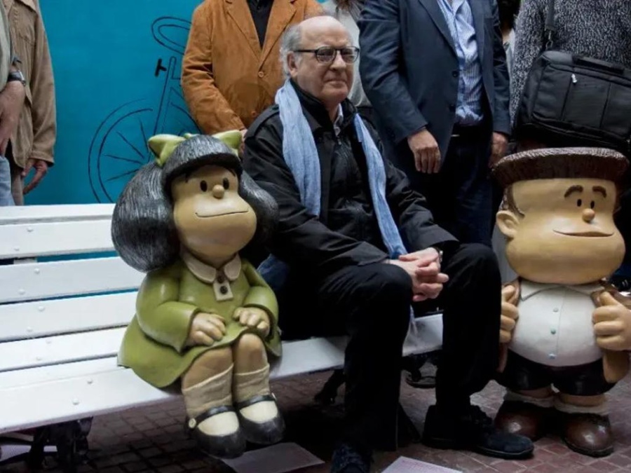 Murió Quino, creador de Mafalda