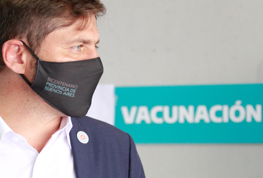 Axel Kicillof: ”No nos van a detener, vamos a vacunar a todos los bonaerenses que lo deseen”