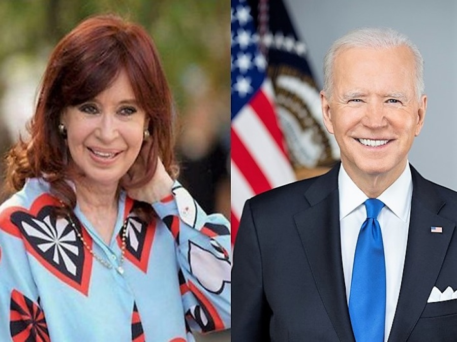 ”Sorpresas te da la vida”: Cristina Fernández de Kirchner destacó medidas de Estado del presidente John Biden