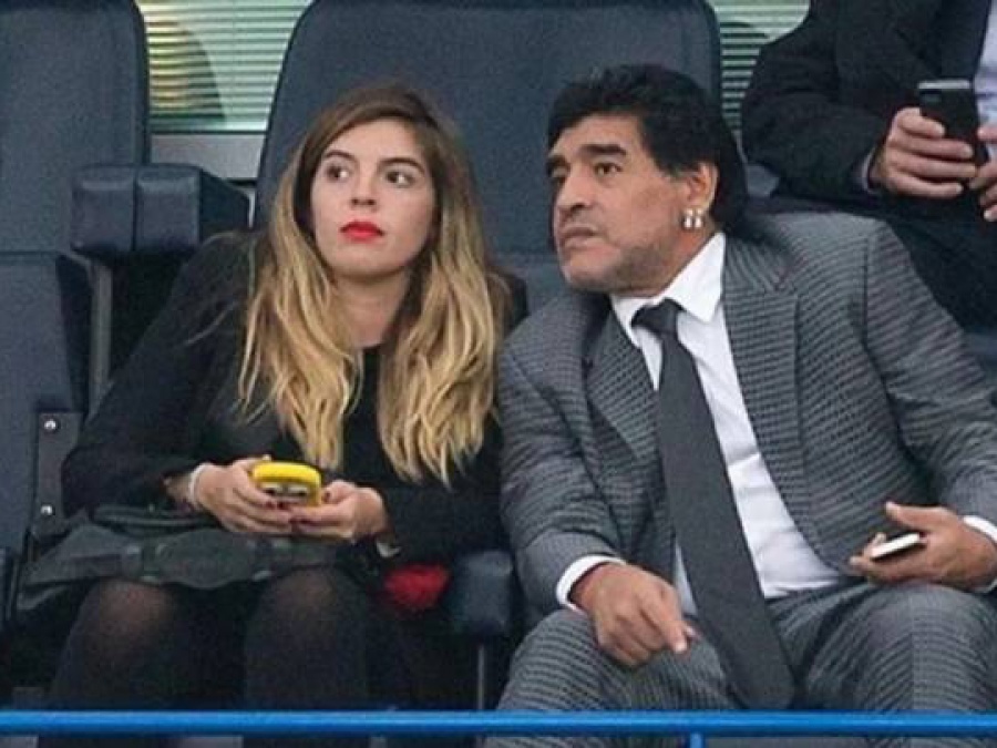 Dalma Maradona mostró el altar de Diego que tiene en su casa: ”La sonrisa más linda”