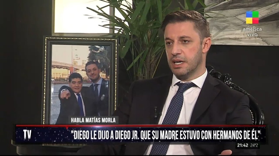 Matías Morla en el nuevo programa de Jorge Rial: ”A mi no me dejaron saludar a Diego”