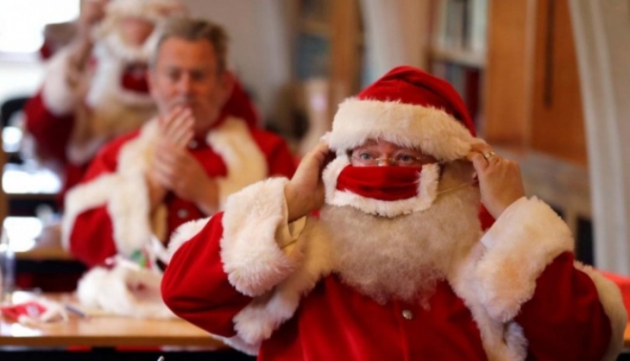 Papá Noel ”provocó” un brote de COVID-19 en un geriátrico de Bélgica